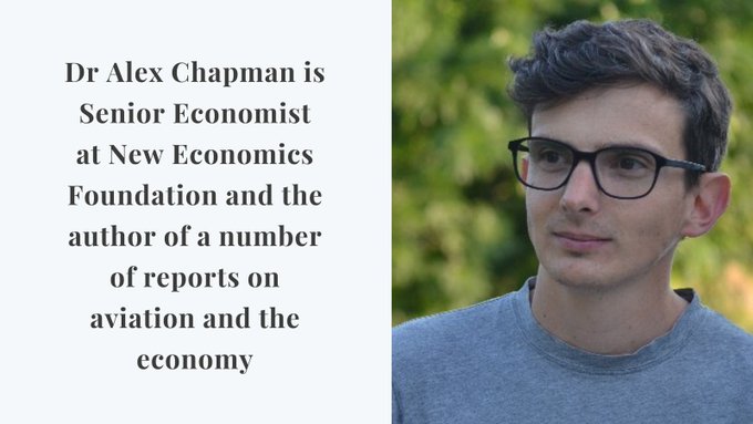 UECNA Webinar 29th January 6pm (CET) 

Does airport expansion always benefit the economy of a country? 

New report from the New Economics Foundation and T&amp;E argues it does not. 

Its author Dr Alex Chapman explains why 

Questions &amp; Discussion. Zoom link: uecna.eu