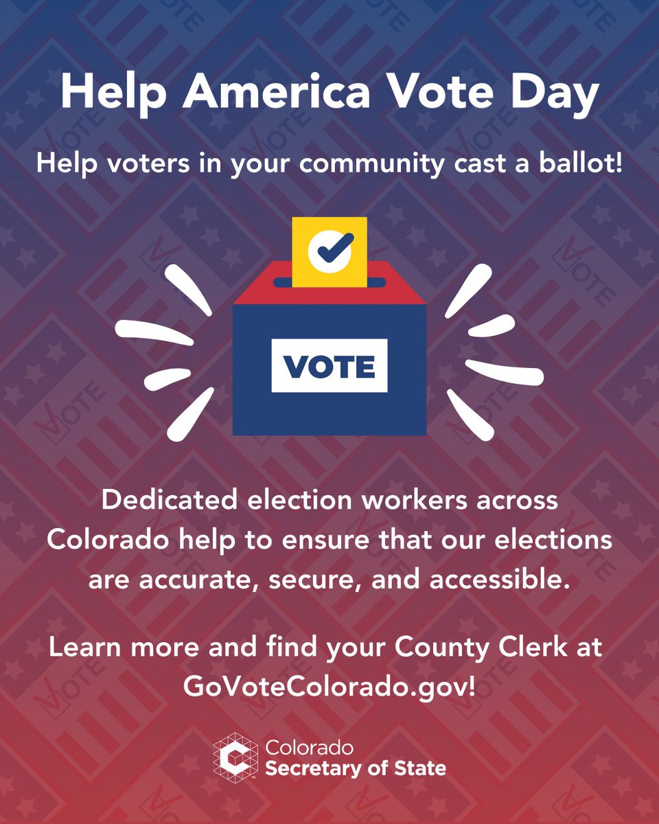 Colorado Secretary of State's Office tweet media