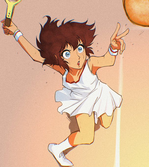 #懐かしアニメ エースをねらえより岡ひろみさん。 この一球は絶対無二の一球なり! なんですかこのかっこいい物語は!アニメも漫画も読んだことないですが…この一言は福田雅之助さんの名言の引用らしいですがそれにしてもかっこいい。一度漫画読んでみようかな。気になりすぎます…