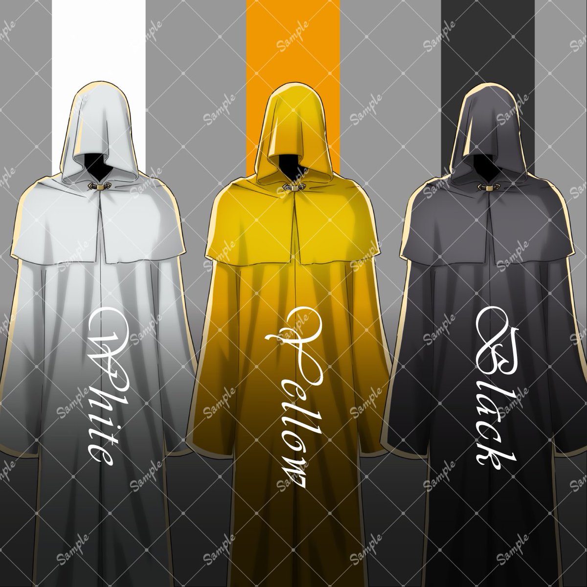 IGISUBOX's tweet image. TRPGに使える立ち絵素材_ローブ | とりとっと観光案内所 hysk.booth.pm/items/7921754

汎用性の高い【ローブの人物】素材の配布を開始しました！無料です
よかったら使ってね～
#TRPG素材 #立ち絵素材 #フリー素材