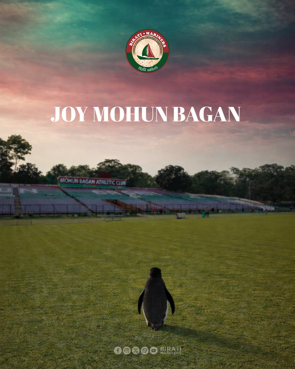 birati_mariners's tweet image. Even penguin choose legacy 🐧💚❤️

#JoyMohunBagan #BiratiMariners #Penguintrend #penguin #Tending