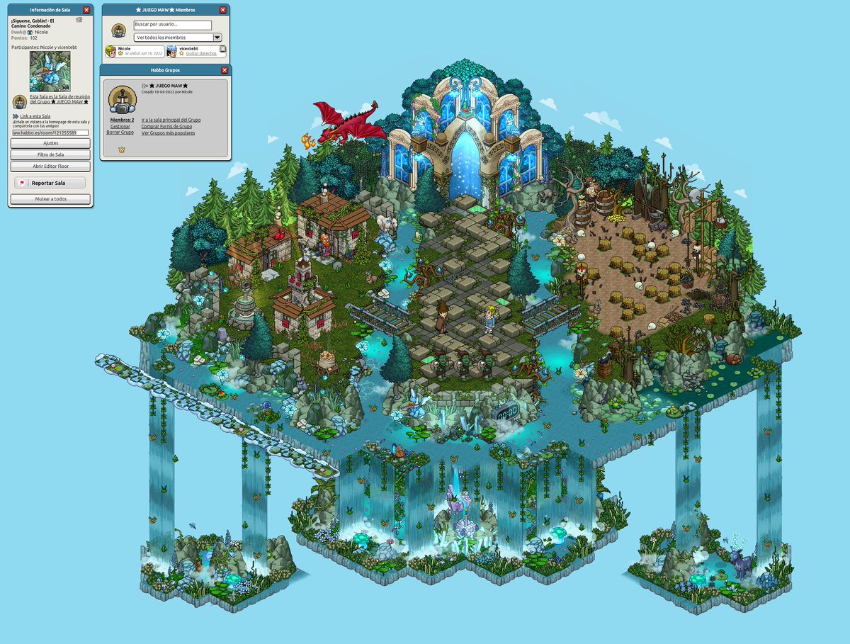 🧝‍♀️🧝‍♂️Participantes: Nicole y vicentebt 
Link de sala: habbo.es/room/121255589
Nombre del Juego: 🌿¡Sígueme, Goblin! - El Camino Condenado.🌿
Tipo de Juego: Velocidad  

<a href="/ESHabbo/">Habbo ES/MX</a> <a href="/ESkinered/">𝓚𝓲𝓷 ⋅˚₊‧ 🌸 ‧₊˚ ⋅</a> <a href="/HB_Xavi/">:𝙓𝙖𝙫𝙞 ❄️</a> <a href="/LinuxEnMac/">Bendecido14 ⚒️</a>  #JuegosMaW13 #Habbo