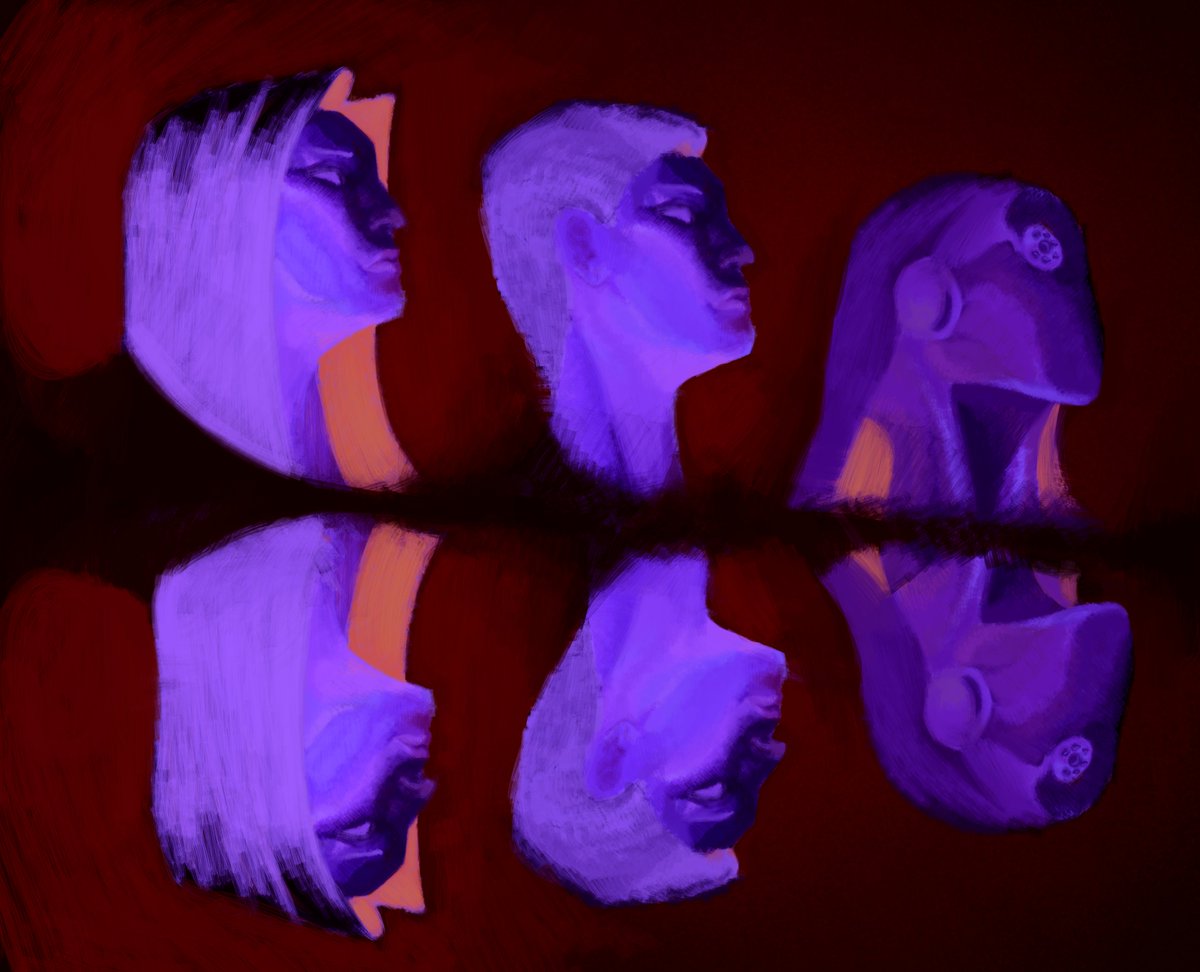 Inspired by a scene of "Eyes without a Face" by Billy Idol, but with Abbacchio 𐔌՞. .՞𐦯 #jjba