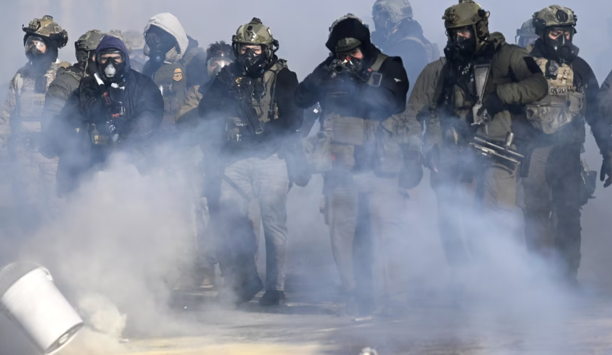 This is NOT the United States of America that Americans want, voted for or stand by. This governmental violence and terror MUST STOP NOW! <a href="/POTUS/">President Donald J. Trump</a> <a href="/VP/">Vice President JD Vance</a> <a href="/realDonaldTrump/">Donald J. Trump</a> <a href="/SecNoem/">Sec. Kristi Noem</a> <a href="/TomHoman0/">Tom Homan - Border Czar -Rapid Updates and News</a> <a href="/SenAlexPadilla/">Senator Alex Padilla</a> <a href="/SenAdamSchiff/">Adam Schiff</a> <a href="/LeaderJohnThune/">Leader John Thune</a> <a href="/SpeakerJohnson/">Speaker Mike Johnson</a> END ICE OCCUPATIONS!