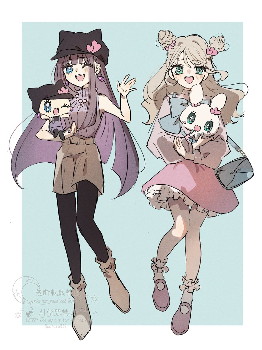 poteto832's tweet photo. たまごっち⚠︎擬人化
メロディっち/ラブリっち https://t.co/dRg7WlUOuM