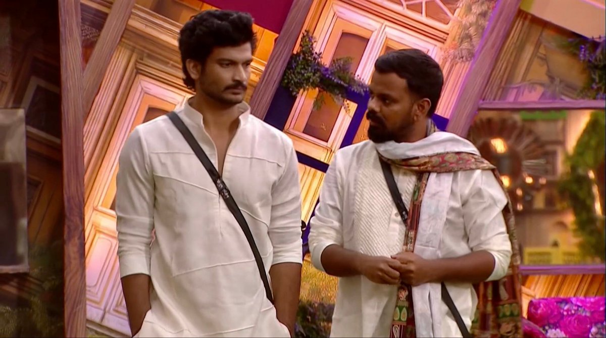 therapyonmute's tweet photo. Good to see these Guys are together in game Karan guiding Aayush and aayush supporting Karan.Aaj Task madhe pan mala ek Gosht avdhli ki Karan la samzl ahe ki kasa khelaycha ahe pudhe.
#KaranSonawane #AayushSanjeev 
#BiggBossMarathi #BBM6 https://t.co/ckTPj7l9mT