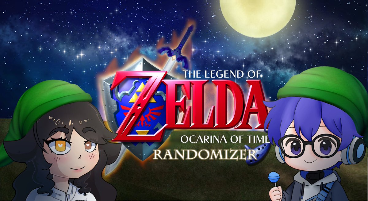 Live aujourd'hui à 19h feat <a href="/MathBismut/">MathBismut</a> sur The Legend Of Zelda Randomizer ! J'espère vous y voir la team !