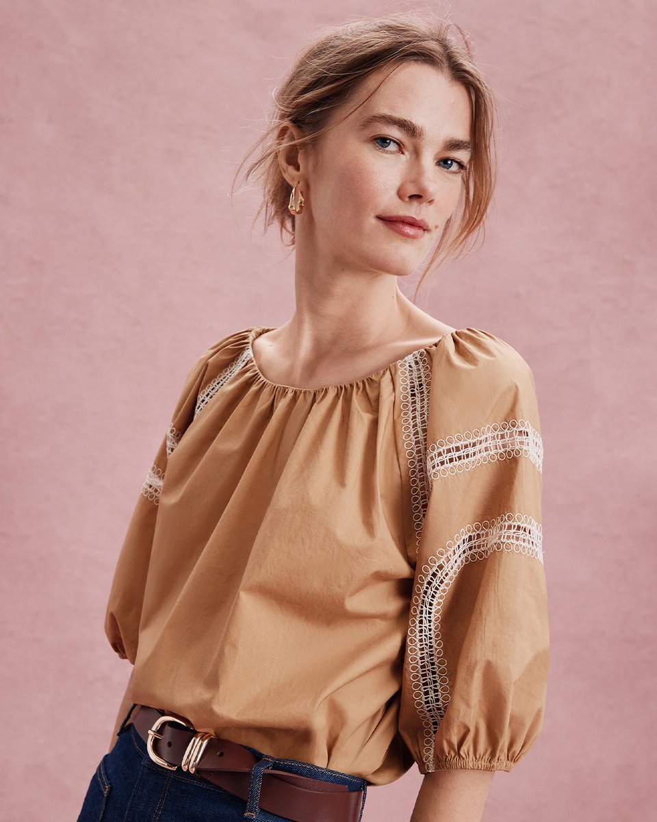 LOFT's tweet image. Art meets craft.

With tops this cute, compliments are incoming 👀💕spr.ly/6013hBMeL