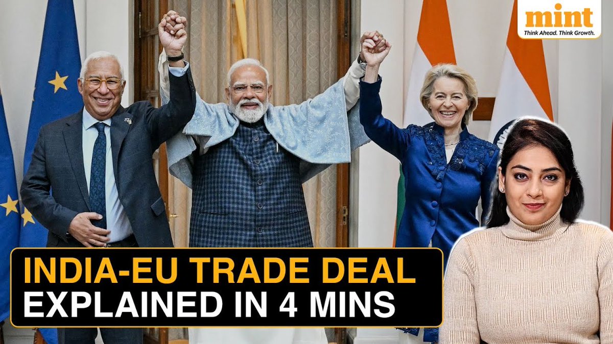 European Cars, Olive Oil, Breads, Wines: EVERYTHING That Gets Cheaper For Indians With EU Trade Deal 

India-EU trade deal: This marks the largest trade agreement that both the EU and India have ever concluded, as leaders of both countries have said repeatedly, it represents a
