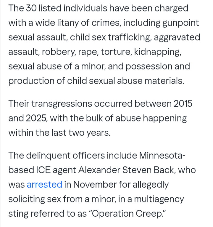 MinneapoliSam's tweet photo. @clerpatriot ICE are the child predators and criminals

https://t.co/4V7EOSxxss https://t.co/fNhDtVpblh