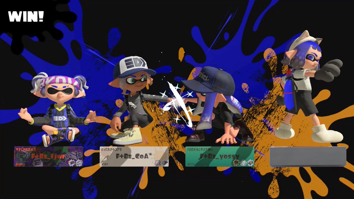 yossy323232's tweet image. 今日は全員とグータッチ出来た😊
たまに使うデュアルとL3が楽しいってこと〜