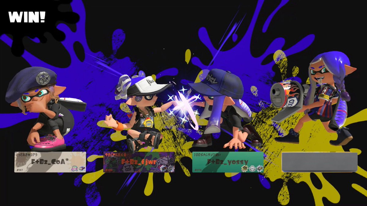 yossy323232's tweet image. 今日は全員とグータッチ出来た😊
たまに使うデュアルとL3が楽しいってこと〜