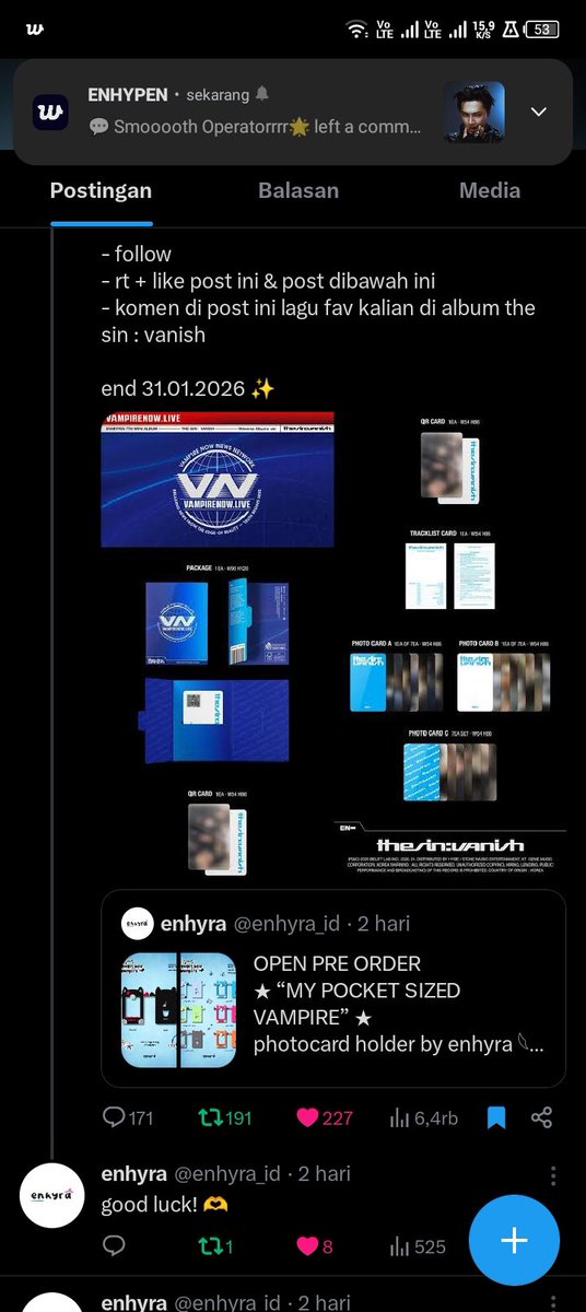 yeyunche's tweet photo. @enhyra_id My favorite song On the album, the sin vanish 💗💗 number one ofcourse knife🖤 big girls don't cry ❤️ sleep tight 🩵 no way back 🤍 https://t.co/QRzIfuK6NU