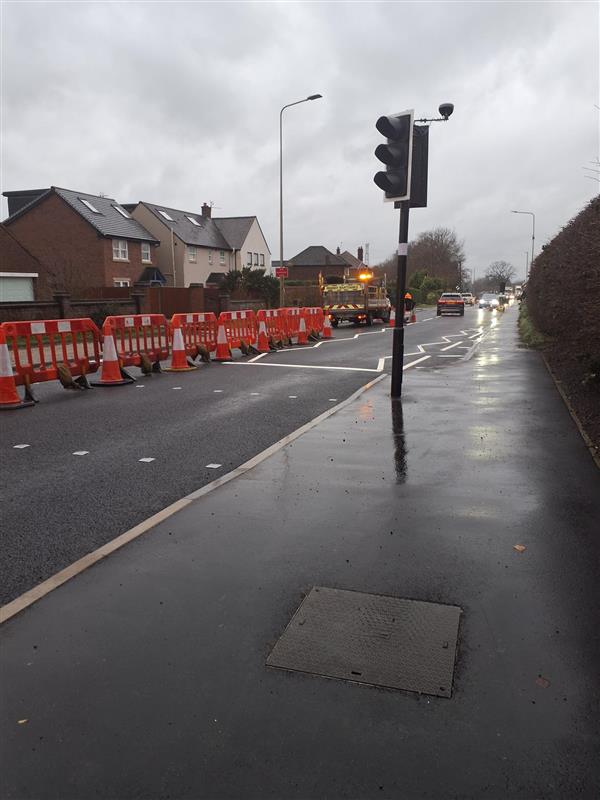 CECHighways's tweet image. 🚧Resurfacing works have been completed on Northwich Road #Knutsford. The new street &amp;amp; traffic lights have been installed &amp;amp; works to connect the new Toucan crossing will begin today.  Thank you for your patience during the works👏  For more info visit:
cheshireeast.gov.uk/highways_and_r…