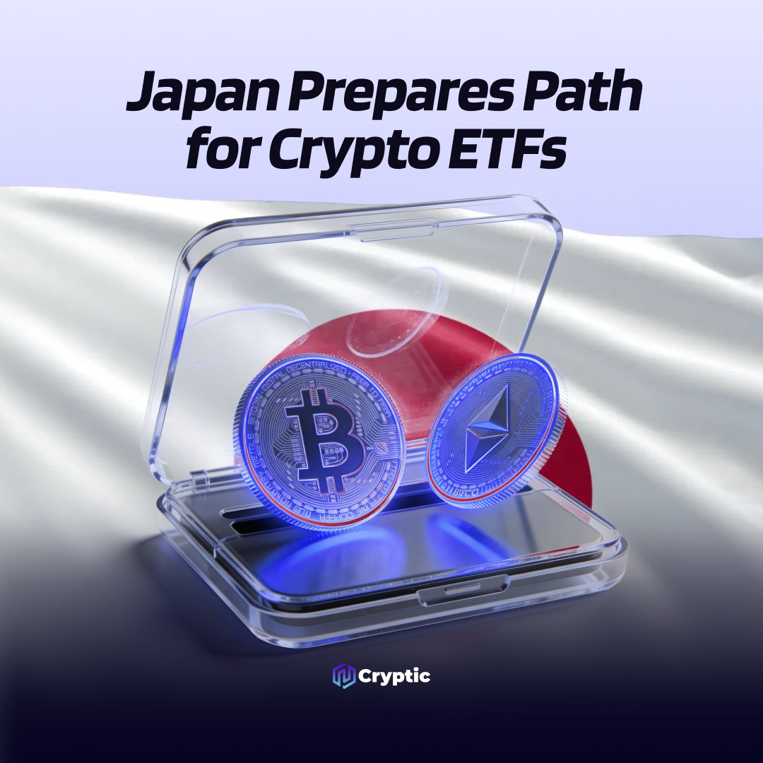 🇯🇵NEWS: Japan is reportedly preparing a regulatory overhaul that could  allow crypto ETFs as early as 2028, marking a major shift from its  historically strict stance on digital assets.