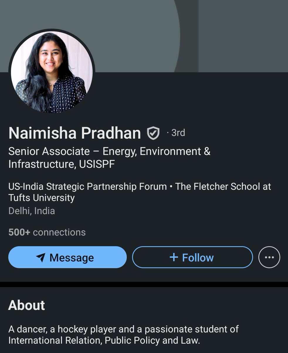 King_himanshu1's tweet photo. Naimisha Pradhan Daughter of Minister Dharmendra Pradhan has completed a Master of Laws (LLM) from The Fletcher School of Law and Diplomacy at Tufts University in Massachusetts, USA.

But her father Union Education Minister Dharmendra Pradhan wants your sons & daughter to be harassed by the SC/ST/OBC groups in Indian College/University.

They care about common General Category Youth but send their kids for studies abroad.