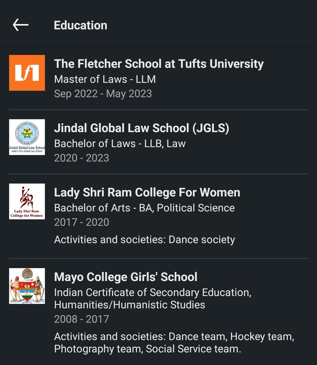 King_himanshu1's tweet photo. Naimisha Pradhan Daughter of Minister Dharmendra Pradhan has completed a Master of Laws (LLM) from The Fletcher School of Law and Diplomacy at Tufts University in Massachusetts, USA.

But her father Union Education Minister Dharmendra Pradhan wants your sons & daughter to be harassed by the SC/ST/OBC groups in Indian College/University.

They care about common General Category Youth but send their kids for studies abroad.