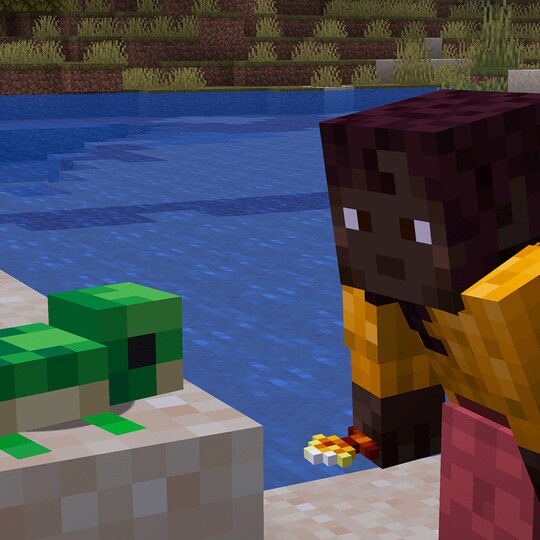 mc_esp's tweet photo. ✨ • DIENTE DE LEÓN DORADO

El objeto estrella de la versión.
🌼 Nueva flor crafteable con un Diente de León y Pepitas de Oro.
⏳ Al dárselo a un mob bebé, este DEJARÁ DE CRECER para siempre.
❌ No funciona en aldeanos ni mobs hostiles. https://t.co/sMq9MSIp8J
