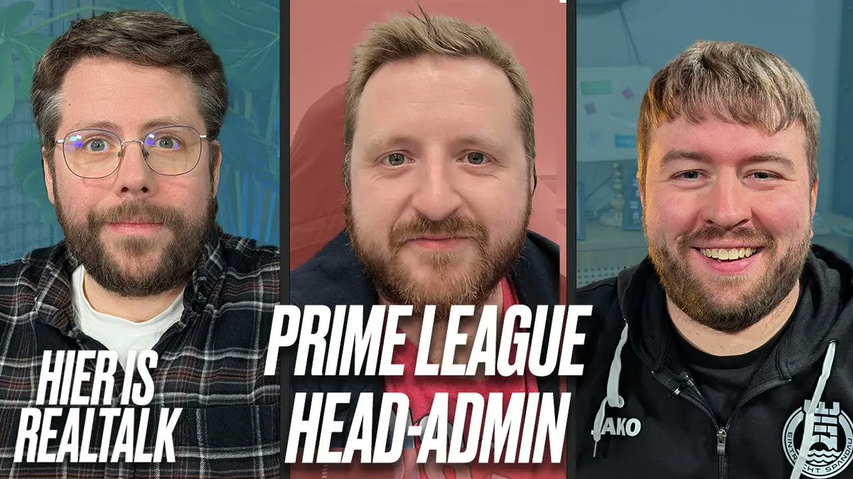 Jetzt gibt's was auf die Ohren👂
Unser Podcast Comeback geht weiter mit der nächsten Folge!

Ist die <a href="/PrimeLeague/">Die Techniker Prime League</a> noch zu retten?
Wir haben mit dem guten <a href="/Mulerio_/">Mulli</a> geschnackt🎙️

⬇️
youtu.be/AZnUcQClWGQ?si… (auch auf Spotify)