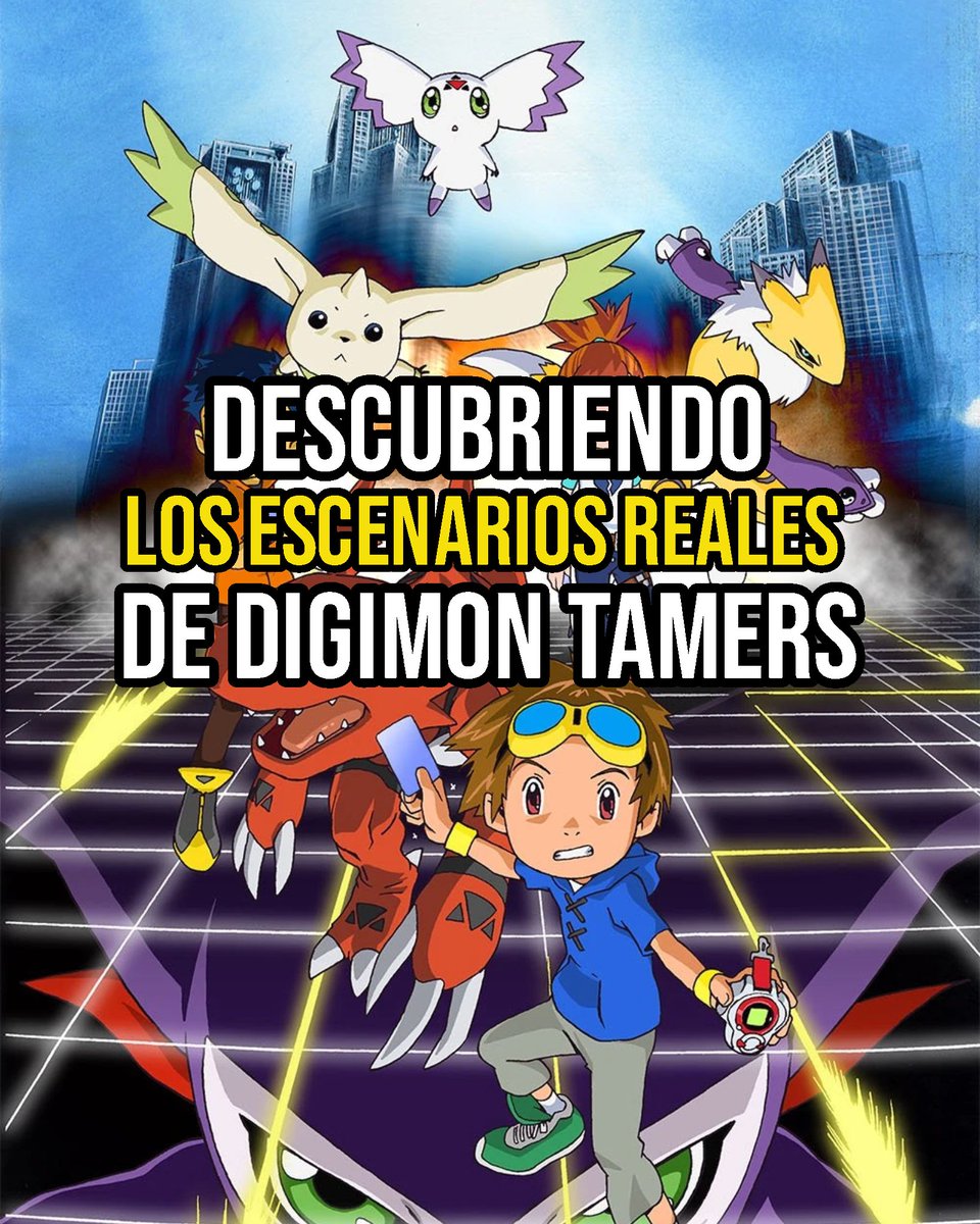DigitamerX's tweet photo. 🇯🇵 Entre el anime y la realidad: el Japón detrás de Digimon Tamers!
Digimon Tamers recreó los escenarios de Japón como si fueran fotografías. Y aunque el tiempo pasa y algunos cambian, mantienen esa esencia...
#Digimon #DigimonTamers #anime #comparacion #digimonfans https://t.co/bmRwSxtM0t