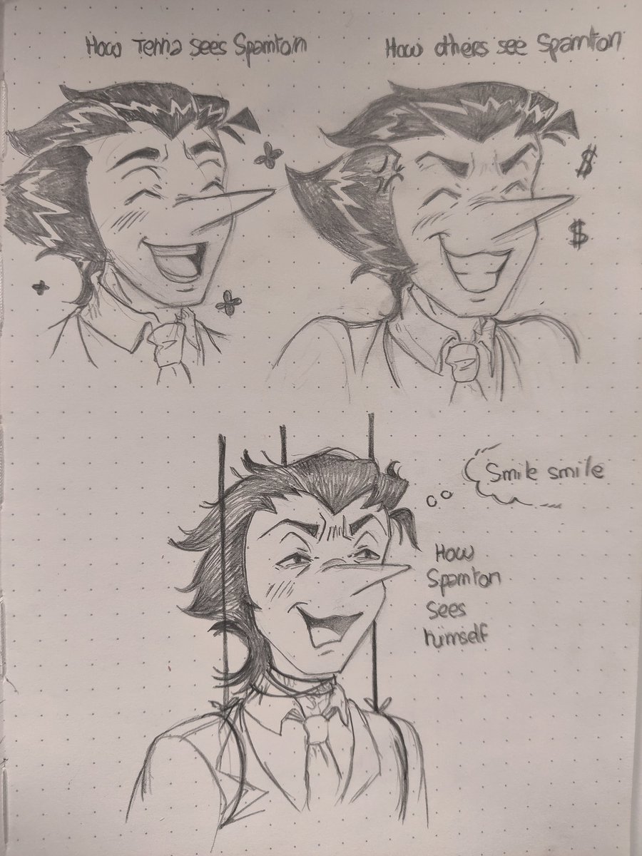 Working on some new Spamtenna stuff but I don't have a lot of time 😭
So take those sketches instead.

#DELTARUNE #spamton #tenna