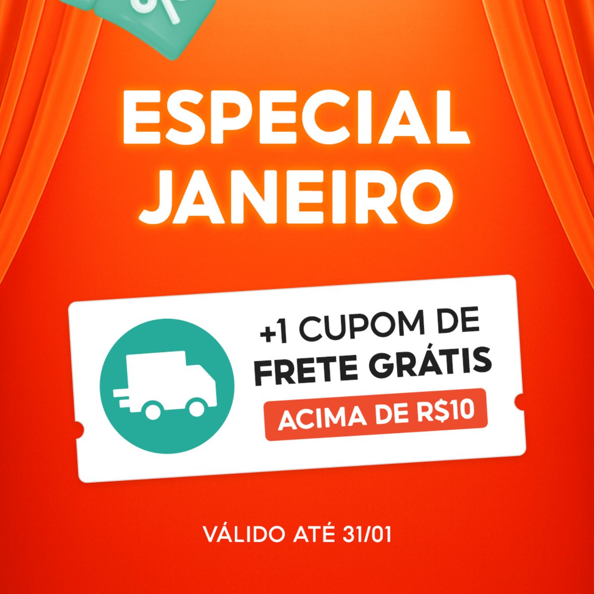 Foi aqui que pediram um cupom especial? 🚨