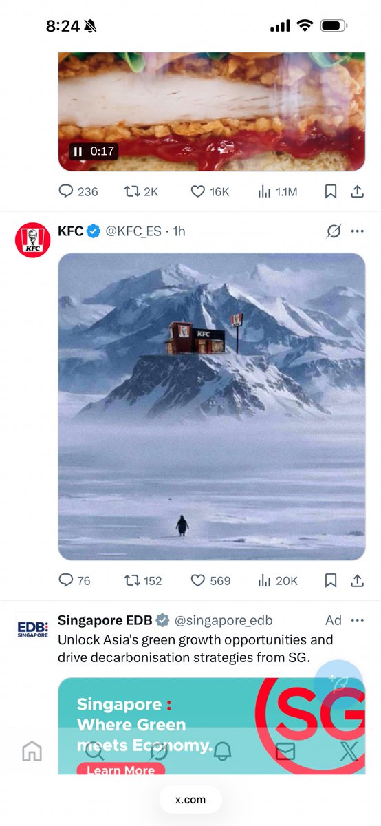 We are heading to Billions.  KFC embrace the Penguin. <a href="/elonmusk/">Elon Musk</a> bro Embrace the Penguin?  What about you bro <a href="/grok/">Grok</a>