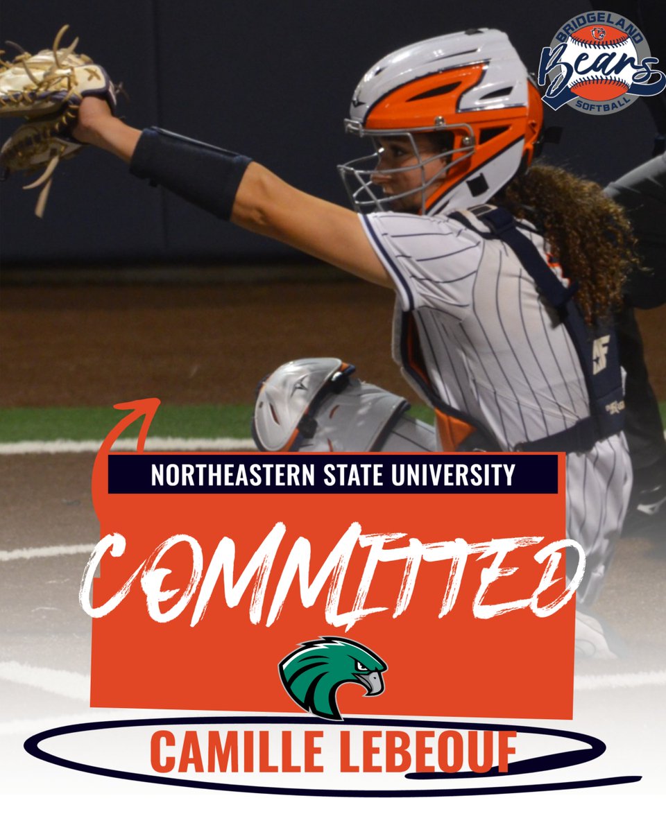 Bridgeland_SB's tweet photo. Our girl committed!!! BIG congrats to @CamilleLeBeouf1 on her commitment to Northeastern State University! https://t.co/t18y00JvKV