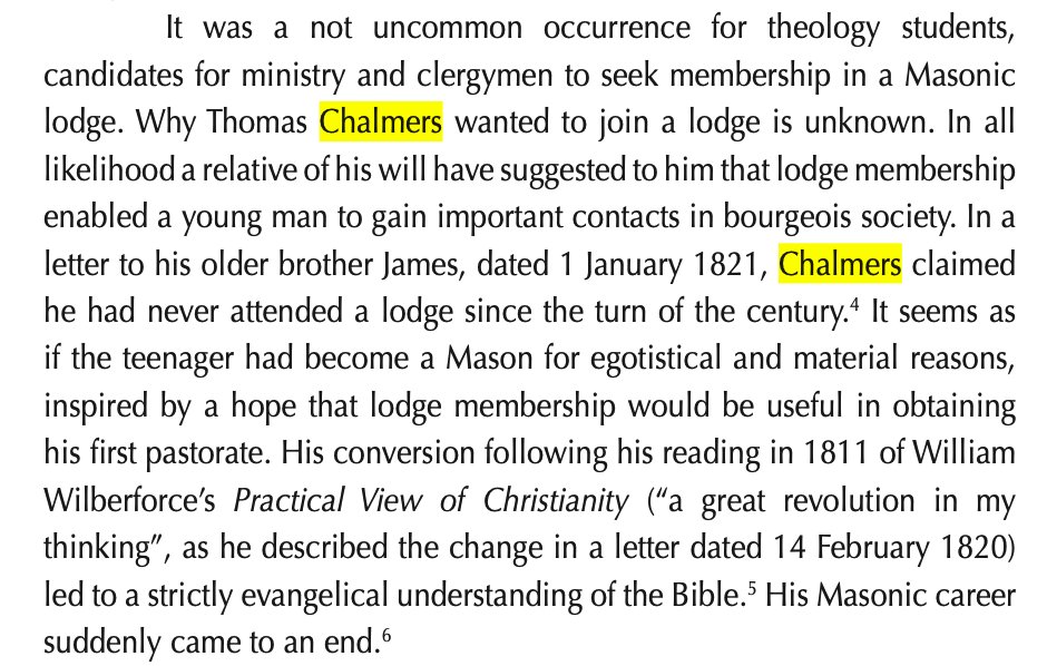 DMMn3b's tweet photo. Interesting bit of history for Rev Thomas Chalmers.

Like many others who come to know Jesus, when the Gospel light shines through, there is no place for dark teachings! https://t.co/2cvDiitZHf