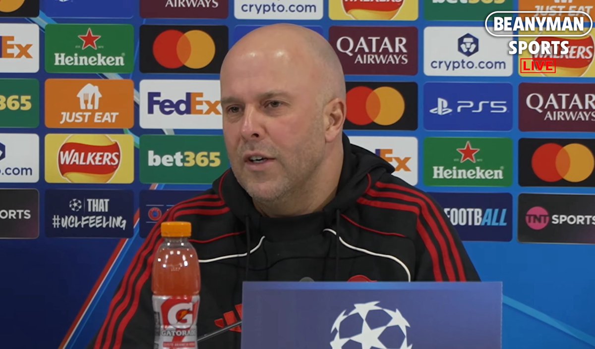 🚨🚨🚨🚨🚨🚨🗣️ آرني سـلوت:

ما سأقوله الآن هو رأي غير شـائع ولكن..

ربما سبب تحقيقنا لقب الدوري الموسم الماضي هو أننا لعبنا ضد بـاريس سان جيرمان في دور الـ16 وخرجنا ضدهم

هذا منحنا وقت أكبر للتعافي والتحضير للمباريات المتبقية لنا في الدوري حتى نهاية الموسم 😅🤨