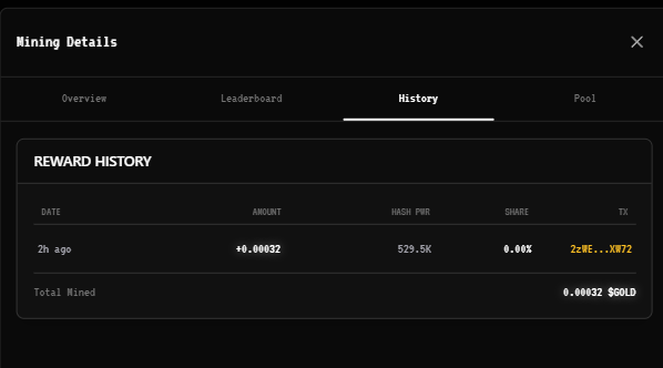 CopperU183's tweet photo. Users can view your reward history with TX for transparency.

Disclaimer image shown are for illustration only. https://t.co/xOm69TcW64