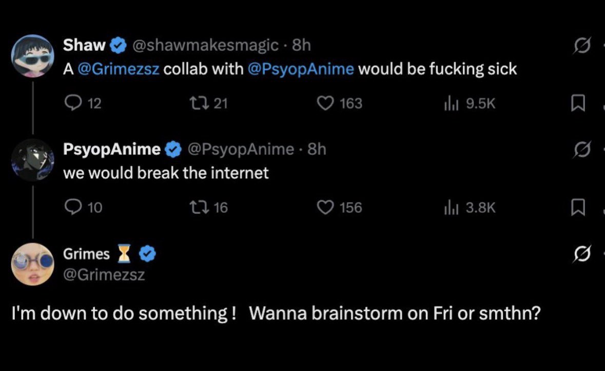 Sometimes you win sometimes you learn.

$PsyopAnime
CA: 2nP9yKQNSGQy851iyawDvBkzkK2R2aqKArQCKc2gpump

This is enough info?