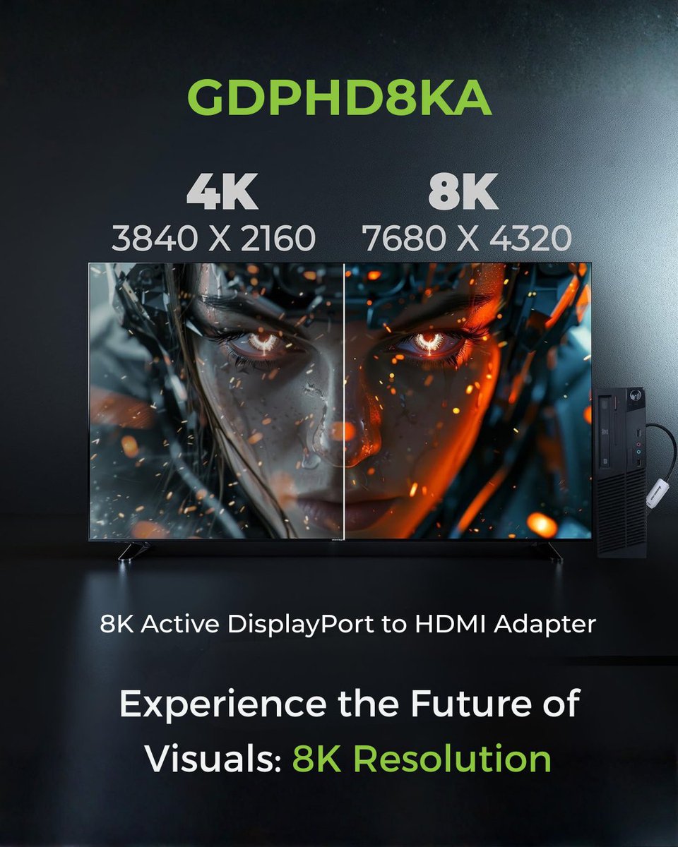 Bring the stadium roar to your living room 🏈
 
The Big Game is almost here. Are you watching in standard def, or are you experiencing it in 8K?
 
Don’t just watch the game, experience it. Visit our website to grab your 8K adapter before kickoff! 🔗 loom.ly/gqf_GUo