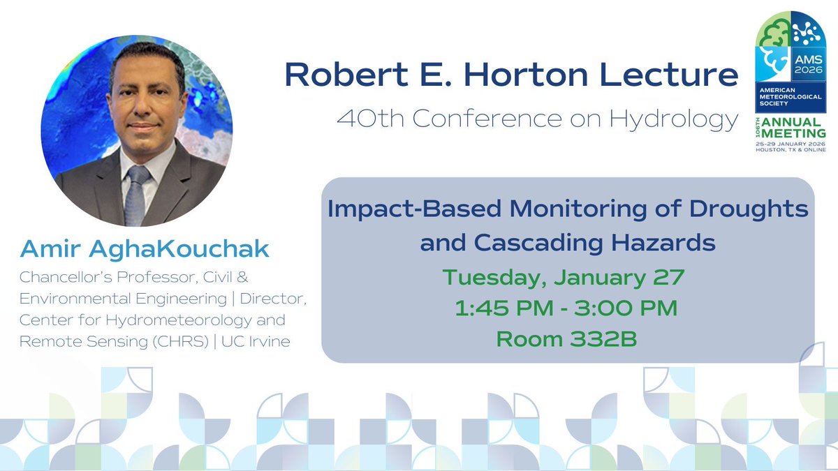 AMS Committee on Hydrology tweet media