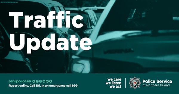 The Ballyrobin Road at Templepatrick is now passable with care