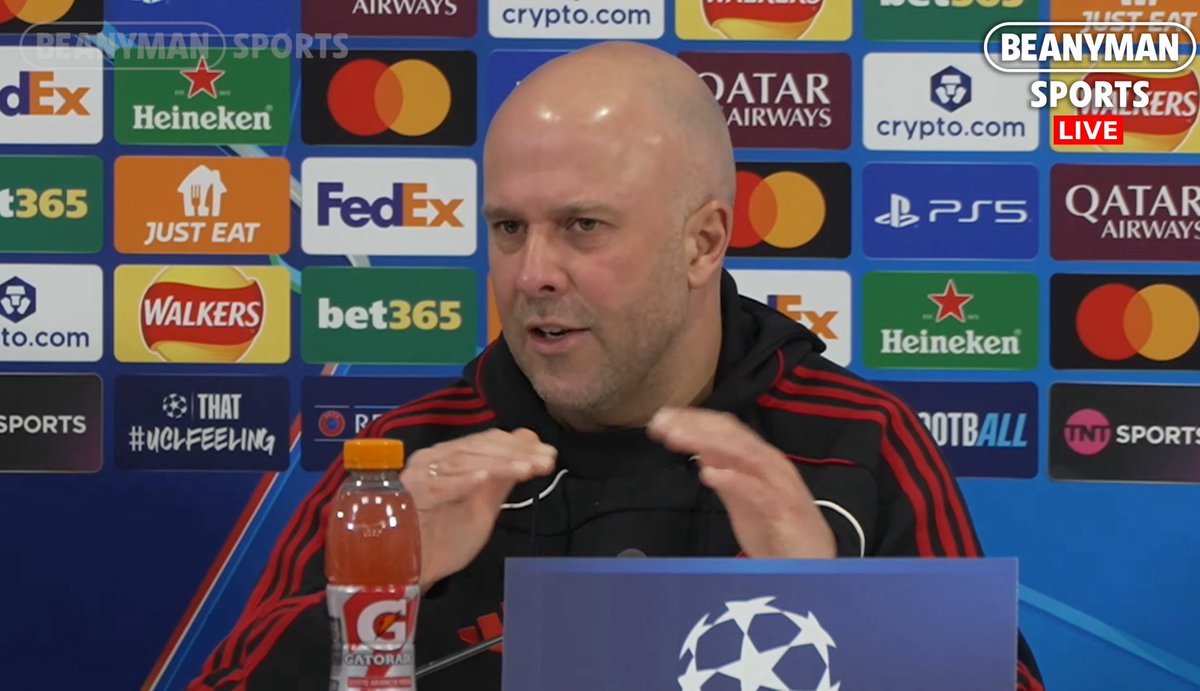 🚨🚨🚨🚨🚨🚨🚨🗣️ آرني سـلوت:

الحقيقة بـإن ليفربول حقق لقب الدوري مرتين خلال آخر 30 عام لـه

ليفربول كذلك حقق لقب دوري واحد وكأس رابطة في آخر 3 سنوات

الناس يتحدثون كثيرًا عن صرف 450 مليون باوند هذا الصيف ولكن يتجاهلون حقيقة بإن ليفربول جلب 300 مليون باوند من المبيعات كذلك