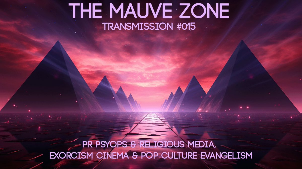 New Mauve Zone drops in about 90 minutes over on YouTube! 

youtu.be/lycE2aPllIU?si…