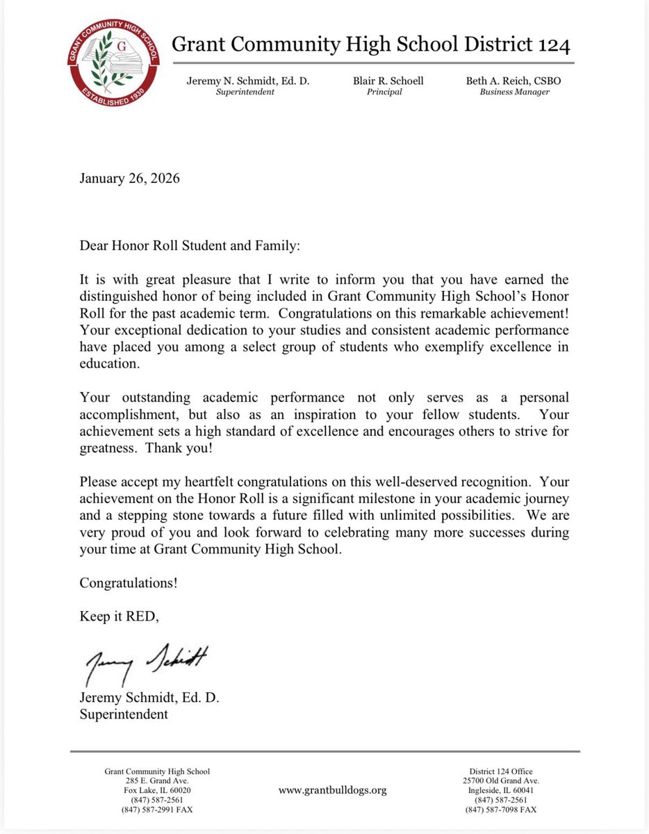 Grayce Haschak 2026 tweet media