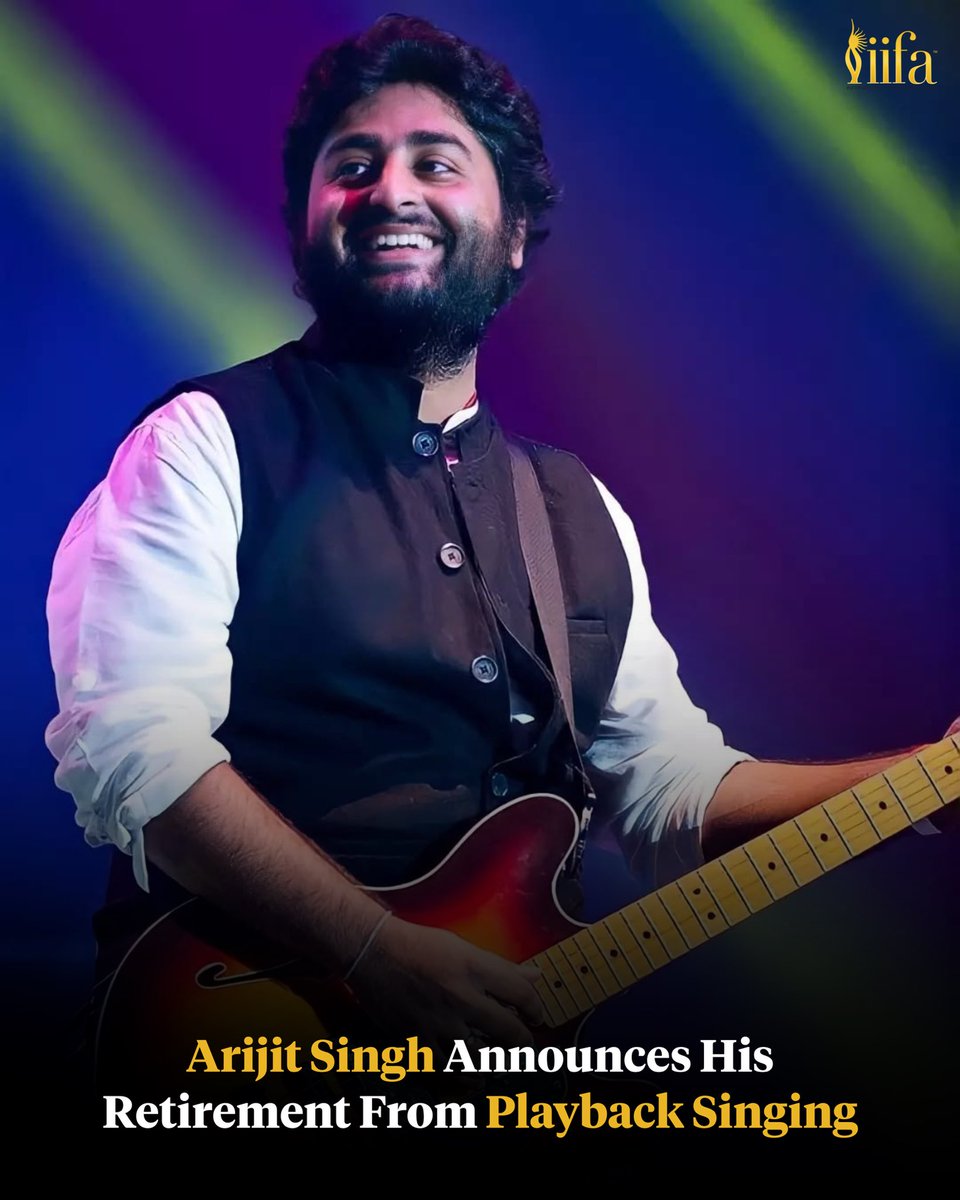 Arijit Singh has announced his retirement from playback singing. He clarified that he will continue making music and has releases planned till 2026 but will not sign new films.

#Trending #ArijitSingh #arijitsingh