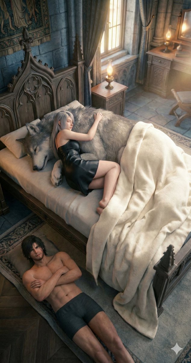 “There’s a third wheel in our relationship... And somehow, I can’t even be mad at him.”

#JillWarrick #Clive #Torgal #FinalFantasyXVI #SquareEnix