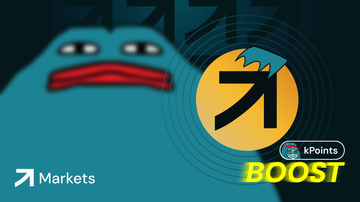 kinetiq_xyz's tweet image. Introducing kPoints Boosts for @markets_xyz

kPoints distributions are now structured to reward organic economic activity related to km pairs &amp;amp; front-end usage on a weekly basis.

Additionally, sKNTQ stakers will receive a kPoints multiplier and soon, benefit from reduced fees.