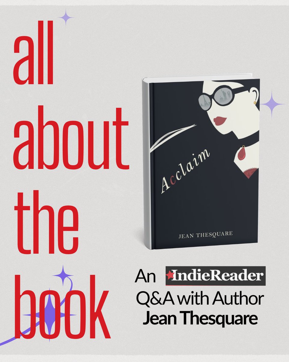 IndieReader's tweet image. “So keep putting one word after the other and get to the end of that manuscript.”

AcClaim received a 4+ star review, making it an IndieReader-approved title.

Read more of our interview with author Jean Thesquare: loom.ly/1xGdU_E

#IndieReader #IndieBooks #IndieAuthors