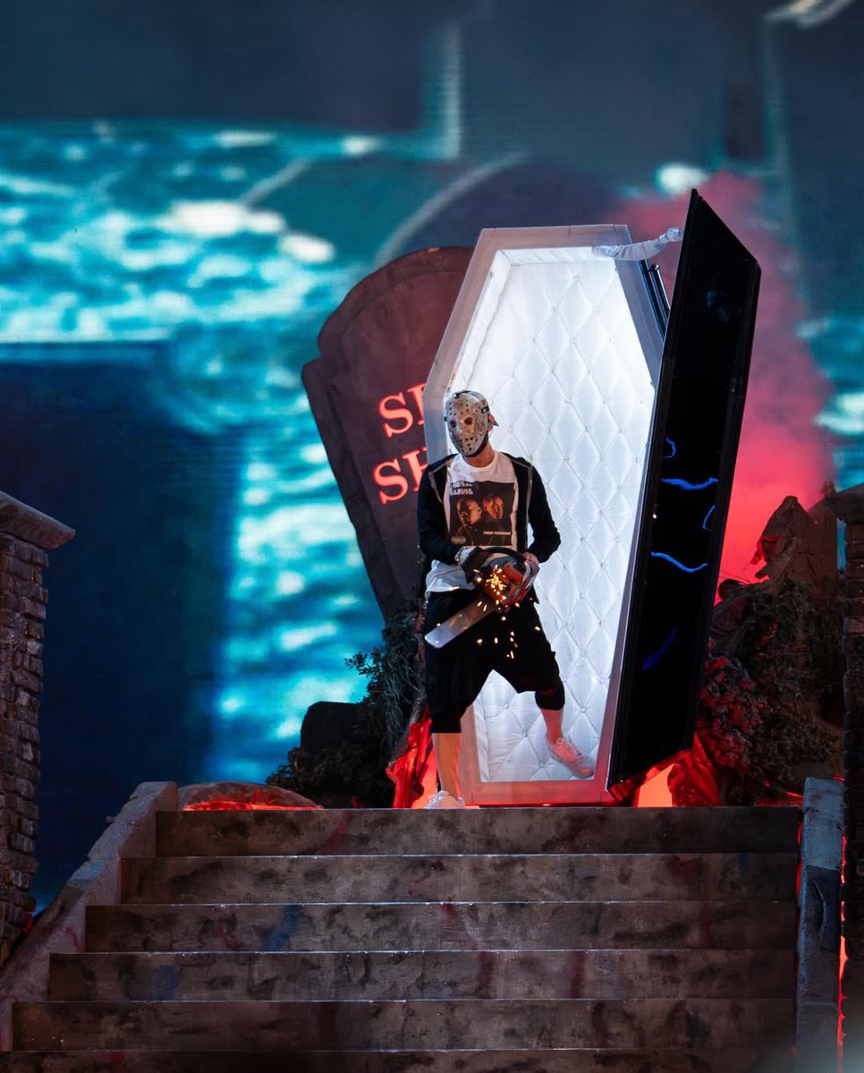 Eminem performing at Soundstorm Festival in Riyadh, Saudi Arabia on December 12, 2024.

📸: Nassim Benslimane