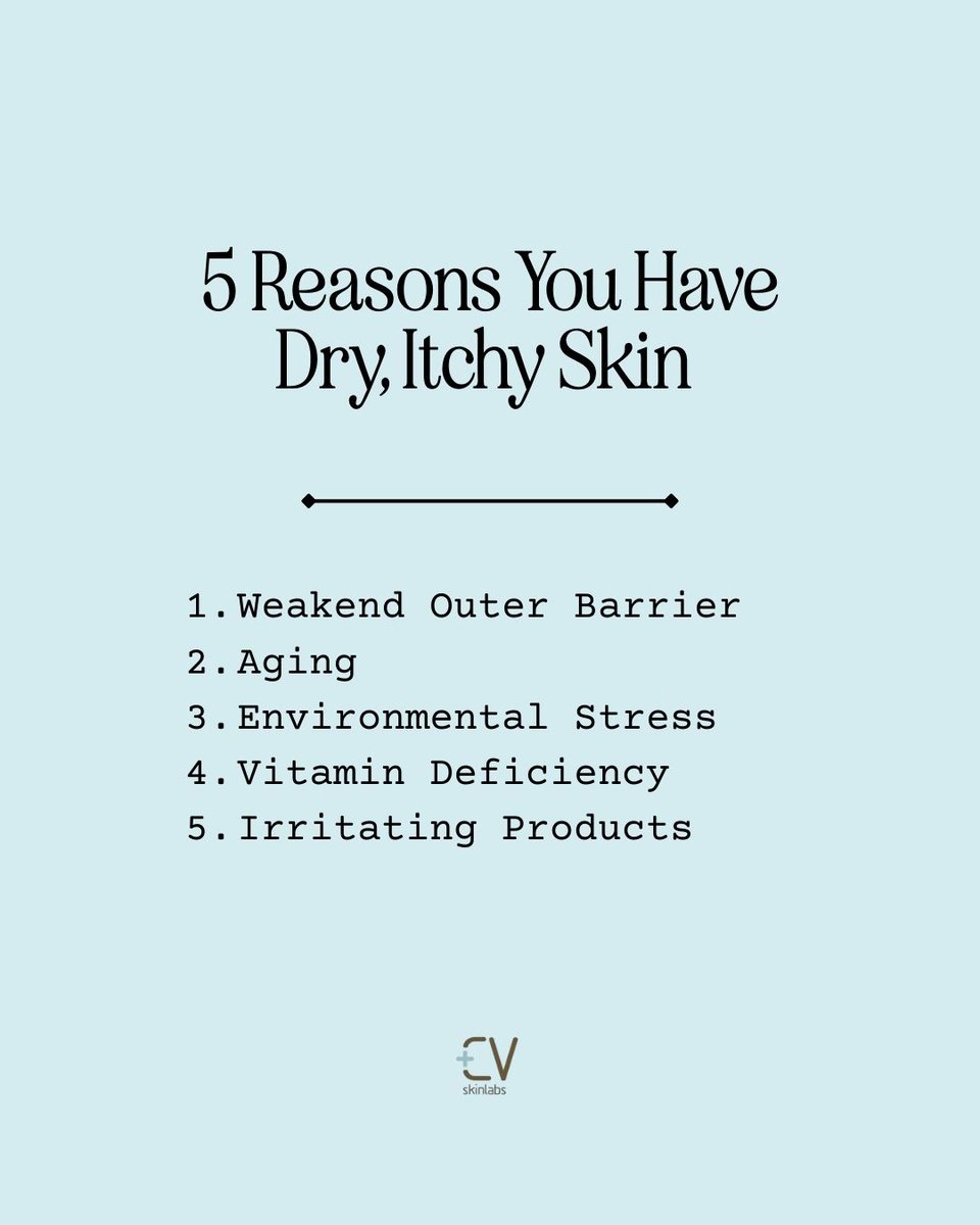 Read about strategies for handling your dry Winter skin:  cvskinlabs.com/what-causes-dr…