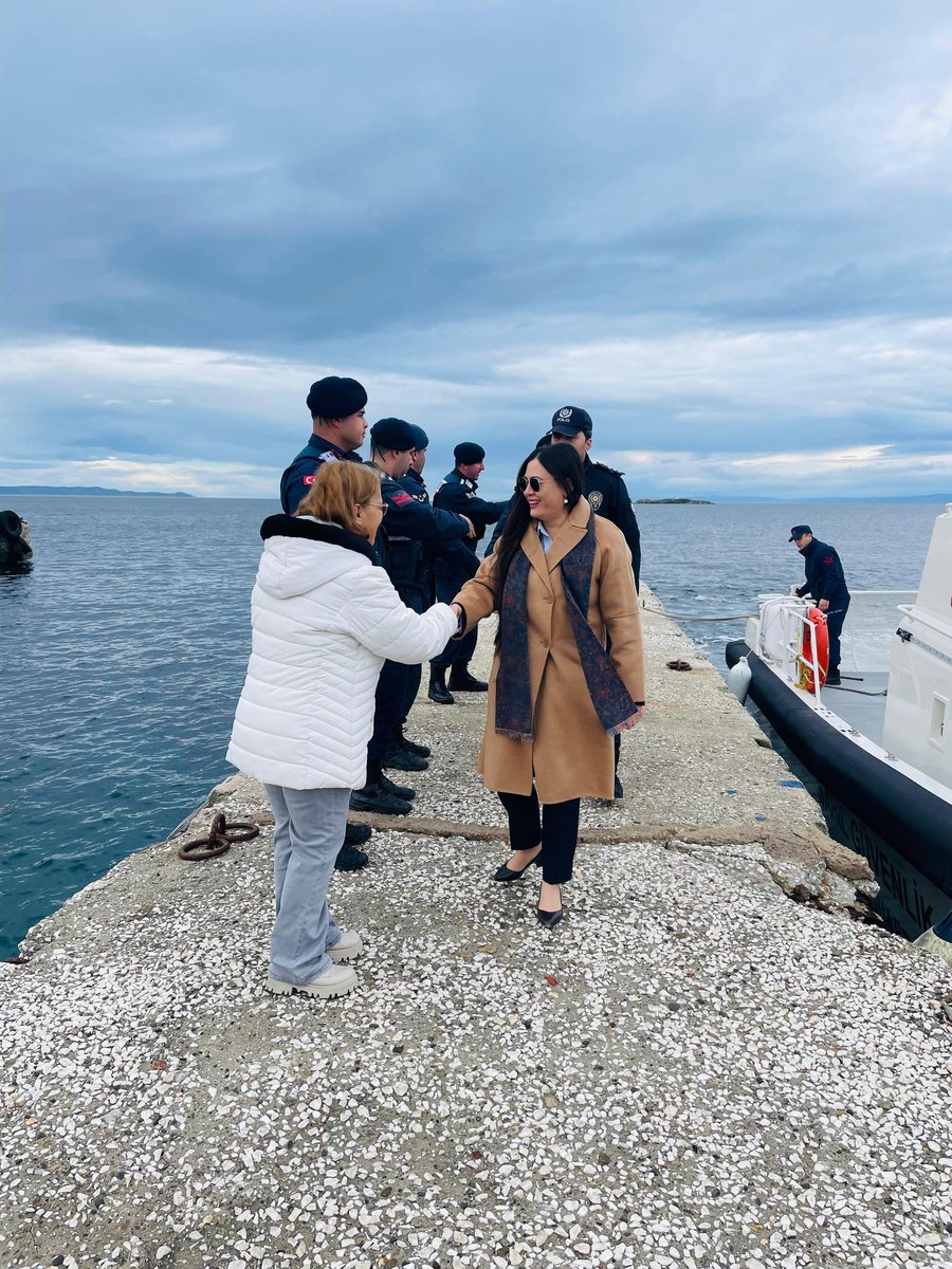 Kaymakamımız Sn. Rumeysa GÖRENTAŞ ilçe genelindeki ziyaretleri kapsamında Avşa Adasını ziyaret etti.