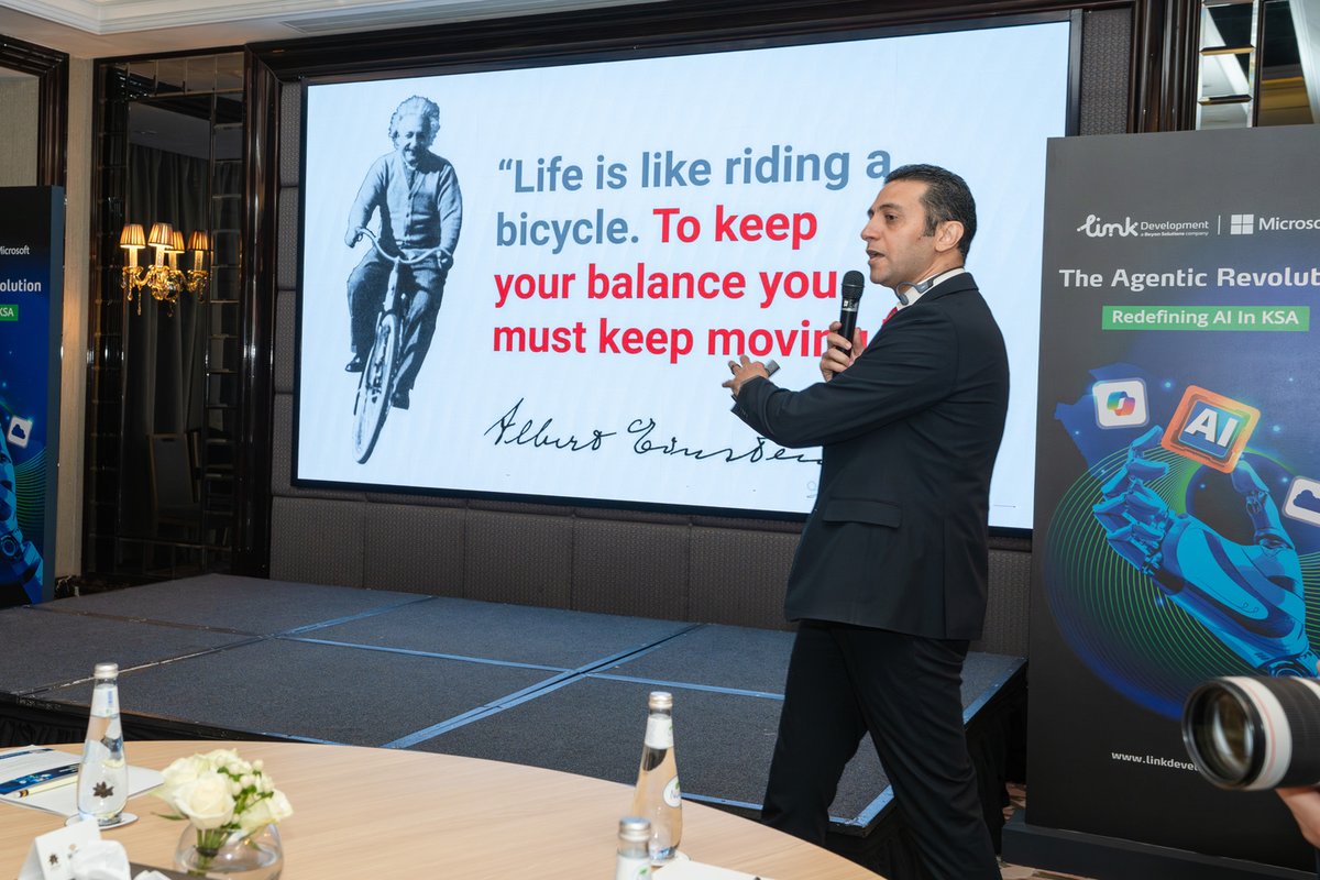 We are wrapping up The Agentic Revolution: Redefining AI in KSA after a full day of vibrant discussions, live demos, and transformative ideas.

From Copilot innovations to intelligent government services and AI enablement strategies, today has showcased how AI is driving the