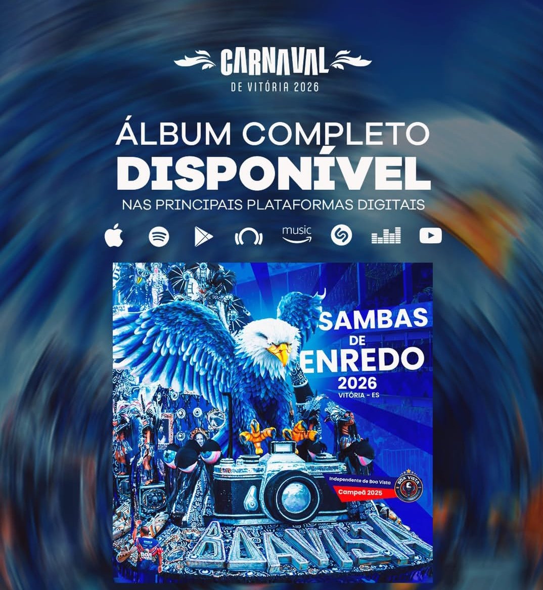 2026 será o ano de maior investimento na história do carnaval de Vitória, e os sambas e os enredos das escolas estão em uma safra excelente também. 

O carnaval capixaba promete.