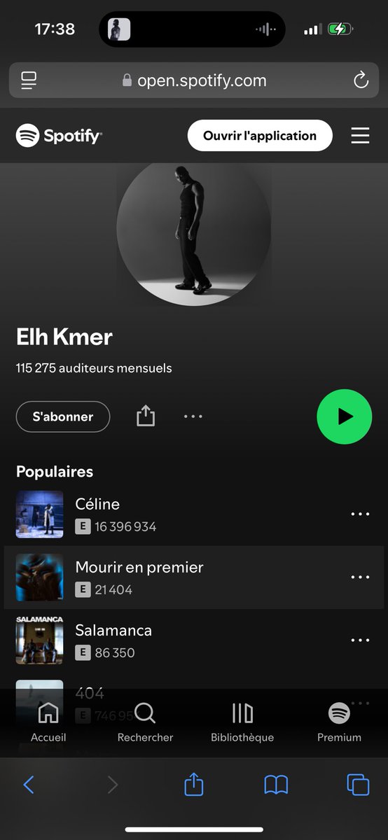 Céline de Elh kmer et so la lune sa devrai etre certif or dans pas long