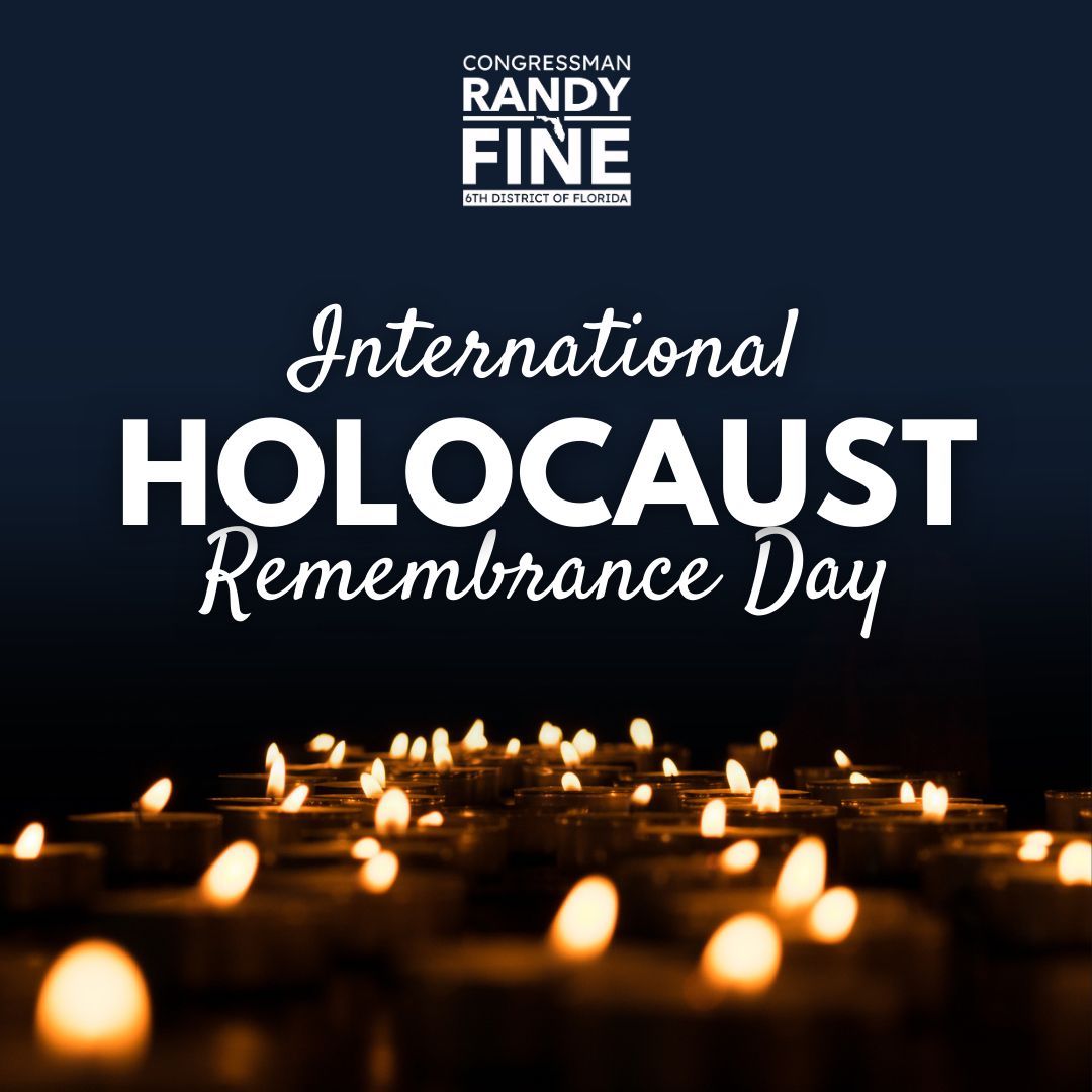 RepFine's tweet photo. Today we remember one of the worst days ever imaginable. 

Holocaust Remembrance Day reminds us that evil does exist in the world—and that silence allows it to grow. 

We must continue to fight antisemitism today and every day. 

Never again is now. https://t.co/w5FXkwNhrm