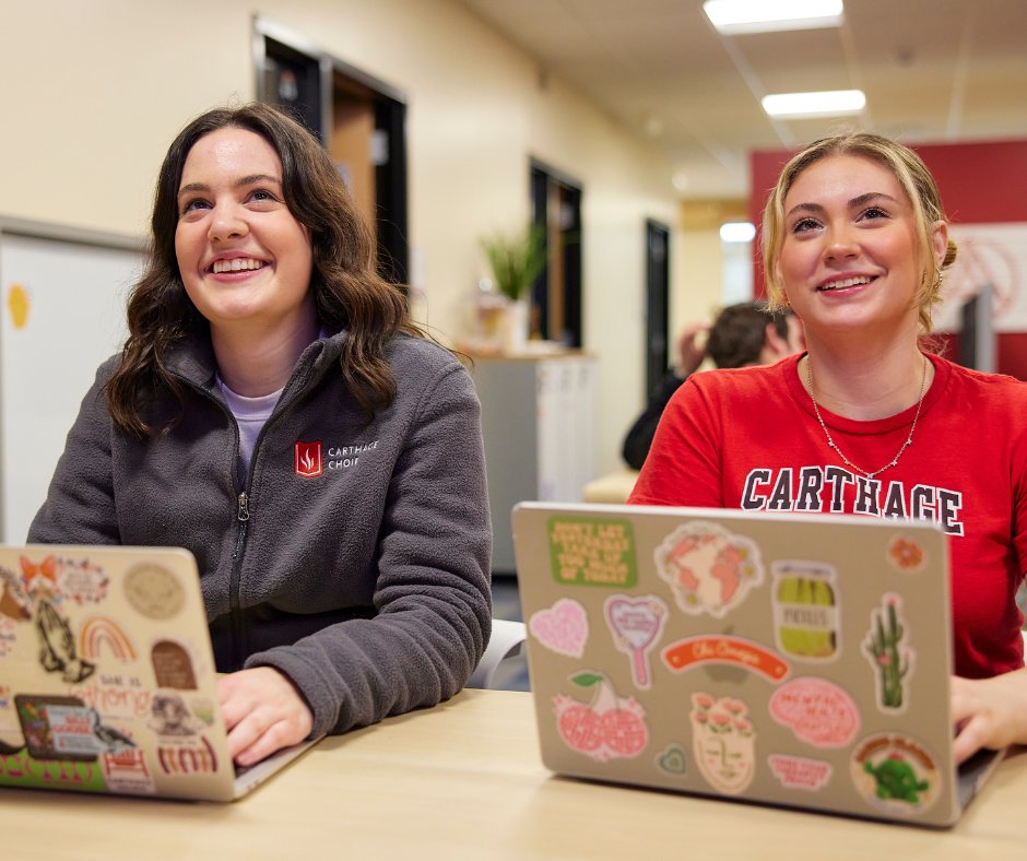 Carthage College tweet media